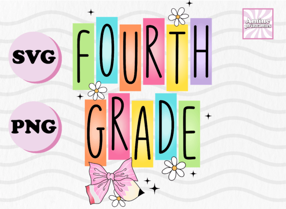 Back to School 4th Grade Pencil Coquette: A Versatile Design for Creative Projects