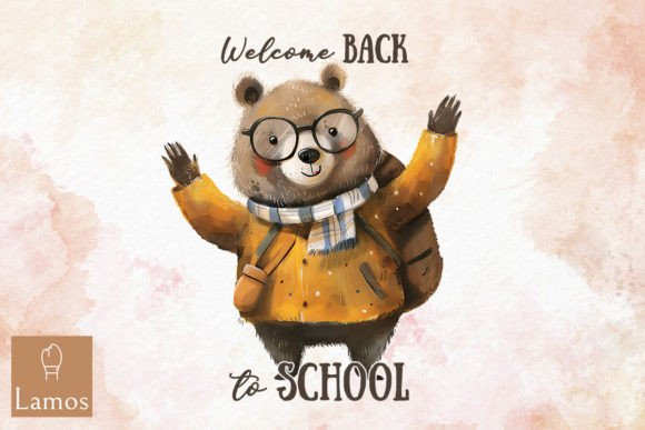 Back to School Bear: A Versatile Design for Creative Projects