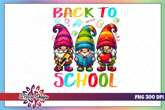 Back to School Gnome Sublimation PNG: A Versatile Design for Creative Projects