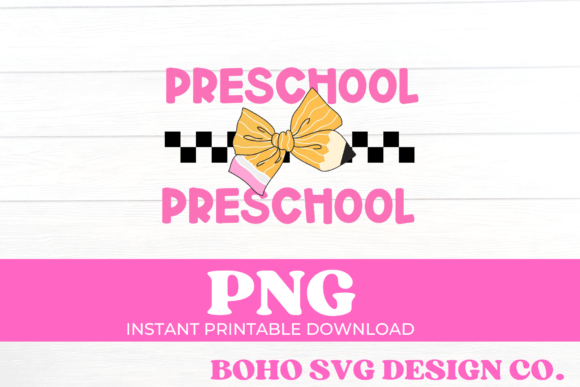 Back to School Pre PNG Design