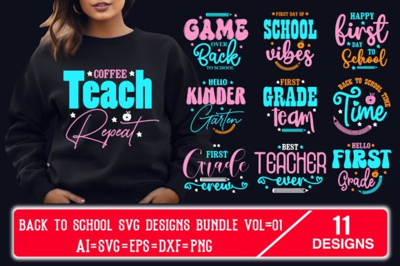 Back to School SVG Designs Bundle Vol 01: A Comprehensive Overview for Designers and Educators