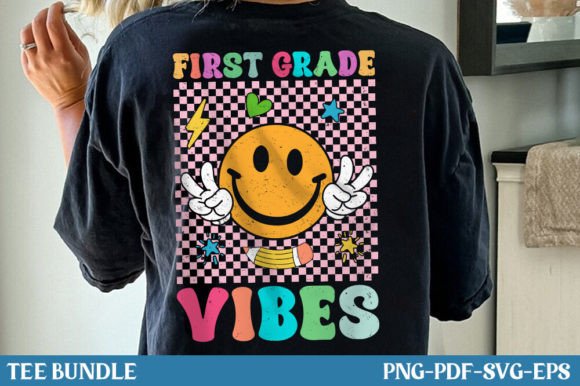 First Grade Vibes, Back to School Shirt: A Nostalgic and Practical Choice for Educators and Parents