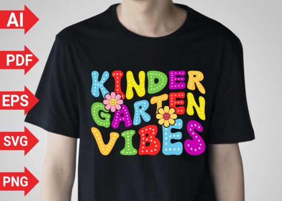 Kindergarten Vibes Back to School: A Creative Resource for Designers and Merchandise Creators