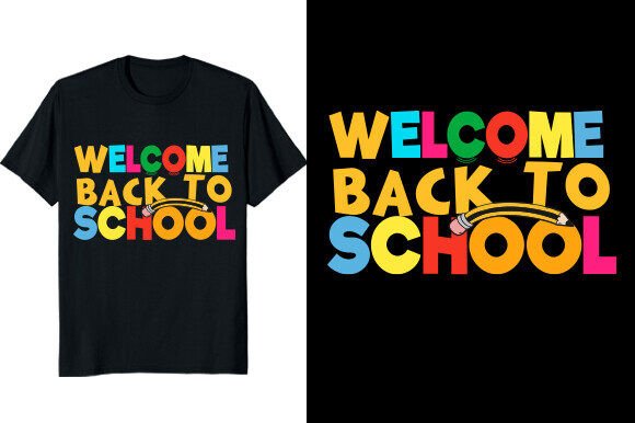 Welcome Back to School 2025 Graphic Desi